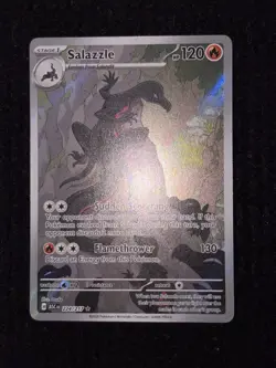 Salazzle - 224/217 Illustration Rare ME: Ascended Heroes Pokemon TCG NM - Image 3