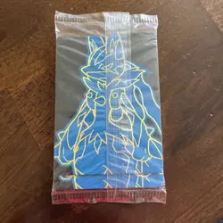 SEALED Pokemon TCG Riolu Black Star Promo #010 Full Art Holo Illustration Card - Image 2