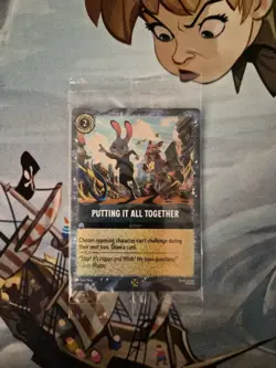 Disney Lorcana TCG - Zootropolis Putting It All Together - Sealed Promo Card - Image 1