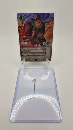 Disney Lorcana Mulan Charging Ahead FOIL Promo DLC Challenge 3/C2 EN NM Rare - Image 4