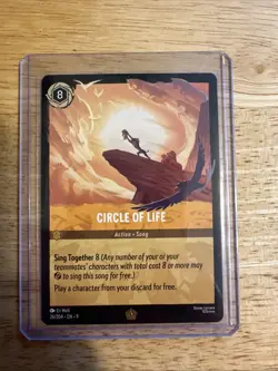 Disney Lorcana Circle of Life 26/204 Legendary Fabled non foil - Image 1