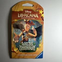 Disney Lorcana TCG: Wilds Unknown Sleeved Pack Brand New Factory Sealed - Image 1