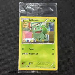 Bulbasaur 1/108 Build A Bear Workshop Promo Stamped Pokemon Card Sealed - Mint! - Image 1