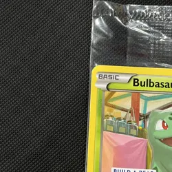 Bulbasaur 1/108 Build A Bear Workshop Promo Stamped Pokemon Card Sealed - Mint! - Image 2