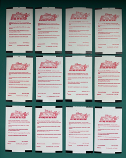 12 Disneyland & California Adventure FastPass Lot + Reminders Splash Mtn, Soarin - Image 2
