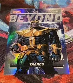 Topps 2026 Topps Chrome Marvel Thanos TB-14 The Beyond Insert Card - Image 1