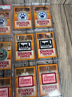 Topps Stranger Things Season 1 Complete 24 Card Commemorative Patch Card Set /99 - Image 4