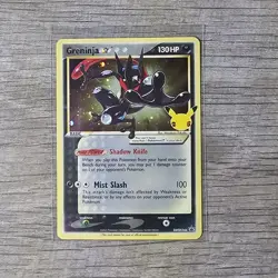 Pokemon TCG Greninja Gold Star SWSH144 Sword & Shield Promo Cards Holo - Image 1