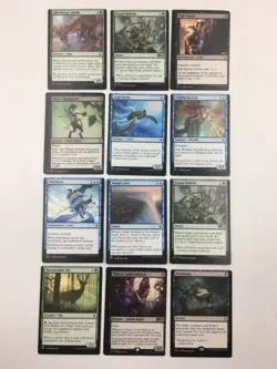 MTG Miscut/Misprint Card Lot - Magic The Gathering Miscut/Off Center Card Lot - Image 1