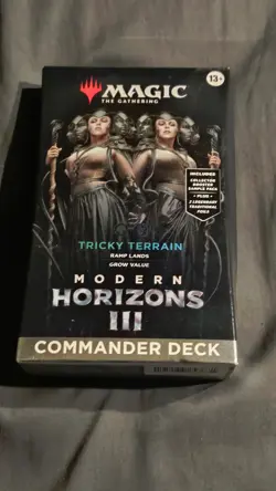 Modern Horizons 3 Commander Deck - Tricky Terrain MTG Brand New Sealed - Image 2