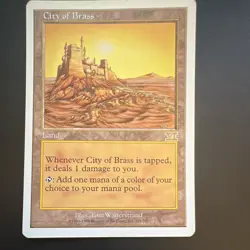 Wizards of the Coast City of Brass 7th Edition Regular Land #321/350 EN - Image 1