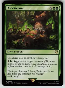 Asceticism Commander: The Lord of the Rings 233 MTG NM - Image 1