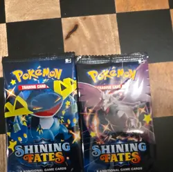 Pokemon TCG Shining Fates Booster Pack Lot 4 Packs 10 Cards Each English - Image 2