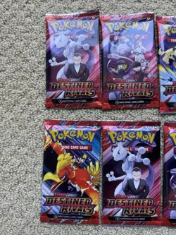 Pokemon Tcg - Destined Rivals Booster Packs - New Sealed (Lot of 10) FREE SHIP - Image 2
