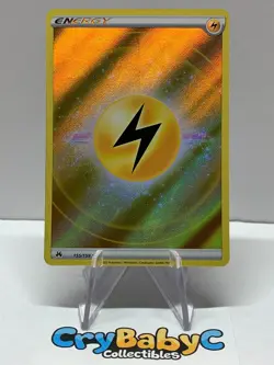 Pokemon Lightning Energy 155/159 Crown Zenith ULTRA RARE FULL ART - Image 1