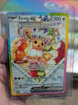 Pokemon TCG Eevee EX 174 Promo Prismatic Evolutions - Image 1
