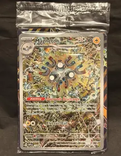 Pokemon TCG Magneton SVP 159 Sealed Promo | Surging Sparks Holo English NM - Image 1