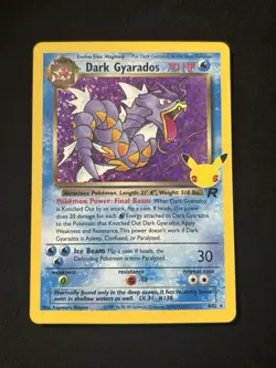 Dark Gyarados 8/82 Celebrations: Classic Collection Holo Pokemon TCG - NM - Image 1