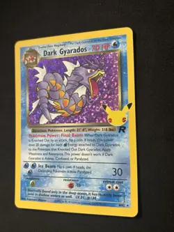 Dark Gyarados 8/82 Celebrations: Classic Collection Holo Pokemon TCG - NM - Image 2