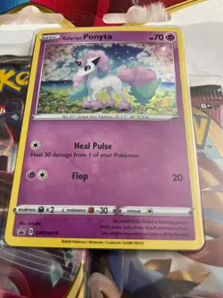 Pokemon Sword & Shield Blister 3 Pack Booster- SWSH013 Galarian Ponyta Promo - Image 5