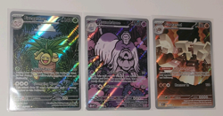 Mega Evolutions IR Lot Exeggutor Houndstone Garganacl Illustration Rare Pokemon - Image 1