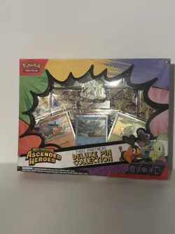 Pokemon TCG Mega Evolution Ascended Heroes First Partners Deluxe Pin Collection - Image 1