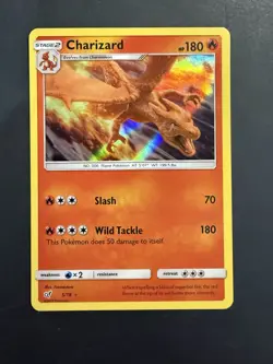 Pokemon TCG Charizard Holo Rare Card 5/18 Detective Pikachu NM/M Condition - Image 1