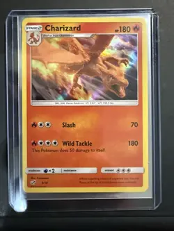 Pokemon TCG Charizard Holo Rare Card 5/18 Detective Pikachu NM/M Condition - Image 3