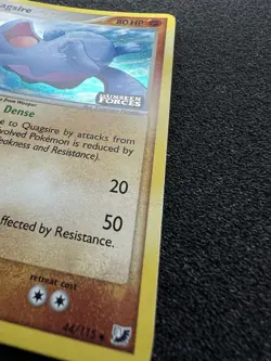 Pokemon TCG Quagsire 44/115 Unseen Forces Reverse Holo Stamp - Image 3