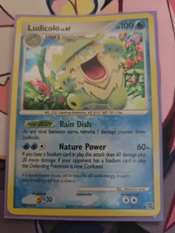 Pokemon TCG Ludicolo 13/132 Secret Wonders Holo - Image 1