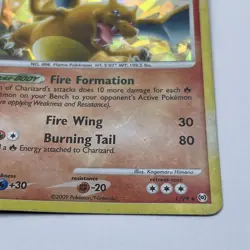 HP Charizard Arceus #1/99 Holo Holo Rare Pokemon Card ++++ - Image 3