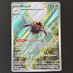 Ninjask 137/132 Illustration Rare Mega Evolution Pokemon TCG NM - Image 1