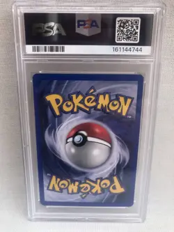 PSA 8 Pokemon 1st Ed. Gym Challenge Rocket’s Mewtwo Holo Rare 14/132 NM-MT Swirl - Image 4