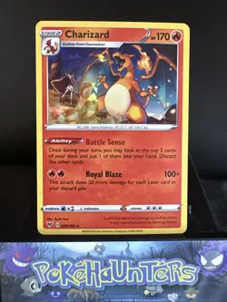 Pokemon Card Charizard 025/185 Cracked Ice Holo Rare Vivid Voltage NM - Image 1