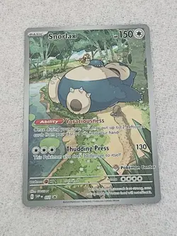 Snorlax - 051 (Pokemon Center Exclusive) 051 Sv: Scarlet & Violet Promo Card - Image 1