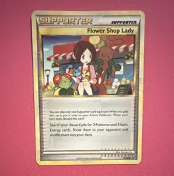 The Pokemon Company Flower Shop Lady Undaunted 74/90 Uncommon Regular English - Image 1