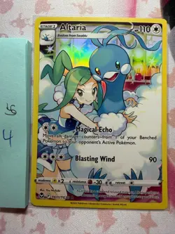 Pokemon TCG Altaria TG11/TG30 Trainer Gallery Illustration Rare Holo NM - Image 1