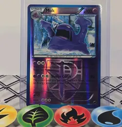 Pokemon TCG Muk 46/116 Plasma Freeze Reverse Holo 2013 LP - Image 1