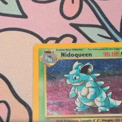 Wizards Nidoqueen 7/64 Jungle Holo Rare 1999 90 HP English Unlimited - Image 4