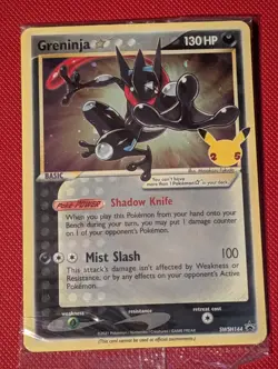 Pokemon TCG - Greninja Gold Star - SWSH144 SEALED ETB Promo - Celebrations 25th - Image 1