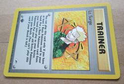 Lt. Surge - 101/132- 1st Edition Non-Holo WOTC TCG-Gym Heroes Set Pokemon Card - Image 4