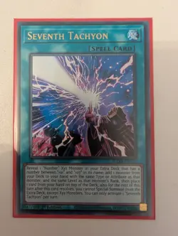 Yugioh BLGG-EN126 - Seventh Tachyon - Ultra Rare - Image 1