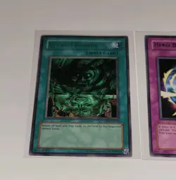 Konami Yu-Gi-Oh! Lot Giant Trunade DB1-EN032 & Hero Barrier EEN-EN049 LP-/ MP - Image 4