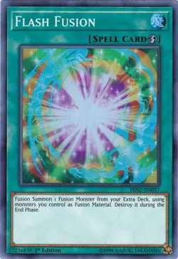 Flash Fusion - HISU-EN057 - Super Rare - 1st Edition - Lightly Played - Image 1