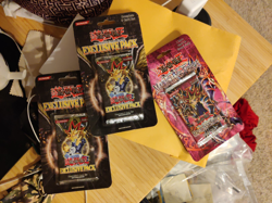 Konami Yu-Gi-Oh! TCG Exclusive Pack Booster Lot 3 Sealed Packs English - Image 1
