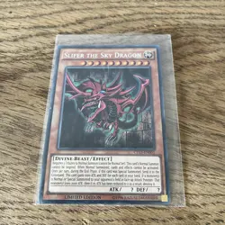 Yu-Gi-Oh Slifer the Sky Dragon CT13-EN001 Secret Rare Limited Edition NM - Image 1
