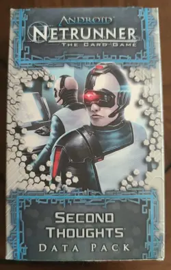 Android - Netrunner LCG - Second Thoughts Data Pack . Brand New & Sealed. - Image 1