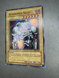 YuGiOh Summoned Skull MRD-003 Metal Raiders Ultra Rare Unlimited 2010-17 reprint - Image 4