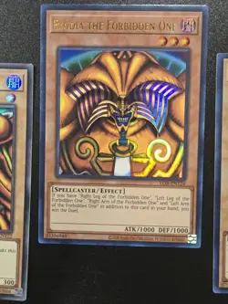 Exodia The Forbidden One Complete Set LOB-EN124 25th Anniversary Yugioh NM (1) - Image 2