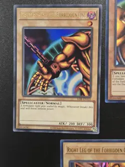 Exodia The Forbidden One Complete Set LOB-EN124 25th Anniversary Yugioh NM (1) - Image 3